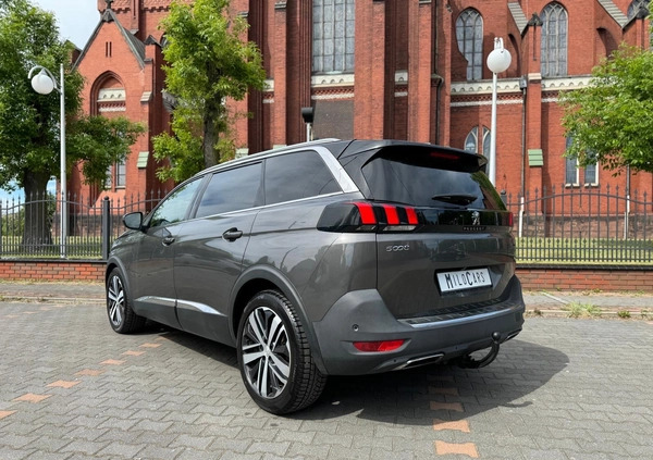 Peugeot 5008 cena 89700 przebieg: 142000, rok produkcji 2018 z Wolsztyn małe 232